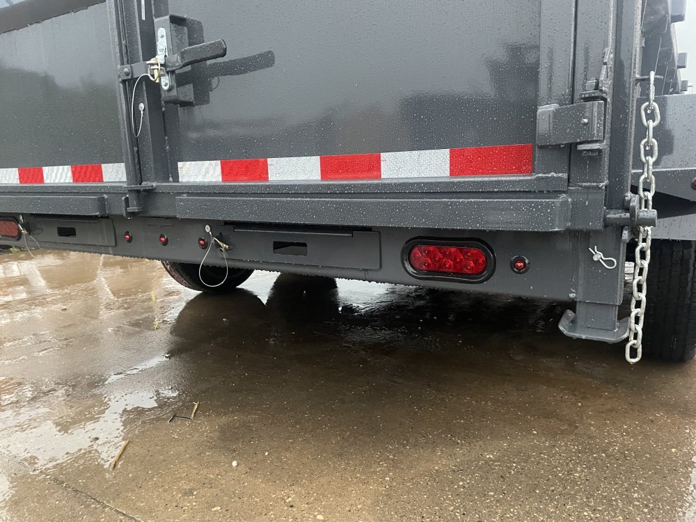 2026 Lamar Trailers 83X14 Gooseneck Dump Trailer