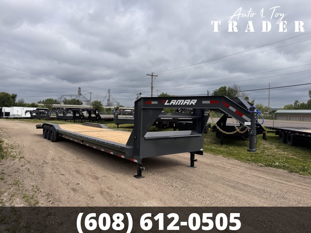 2027 Lamar Trailers 102X40 Gooseneck Car Hauler Trailer