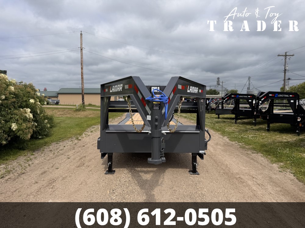 2027 Lamar Trailers 102X40 Gooseneck Car Hauler Trailer