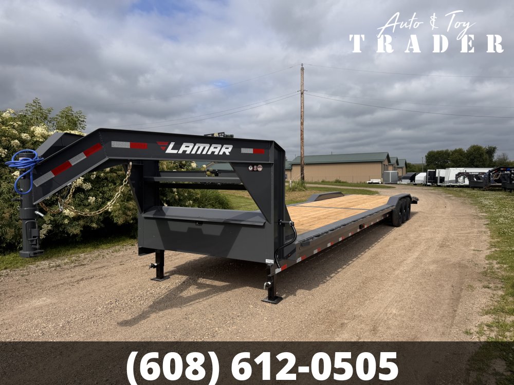 2027 Lamar Trailers 102X40 Gooseneck Car Hauler Trailer