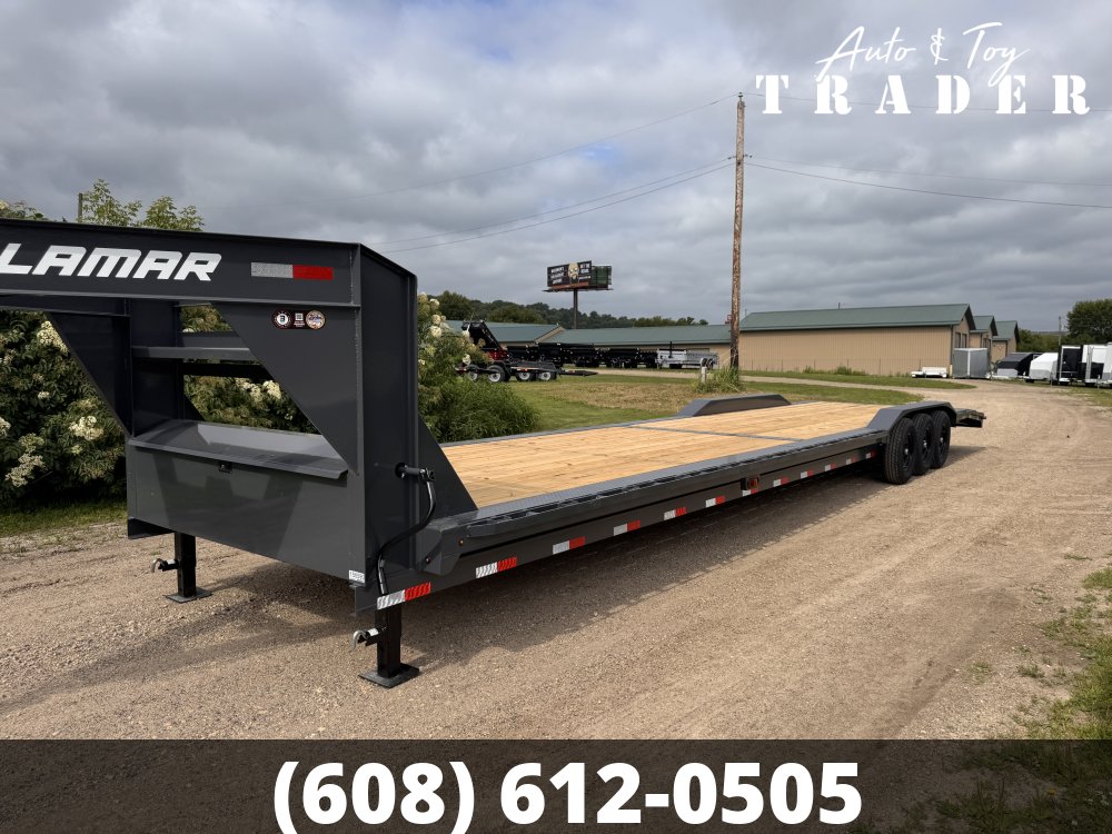 2027 Lamar Trailers 102X40 Gooseneck Car Hauler Trailer
