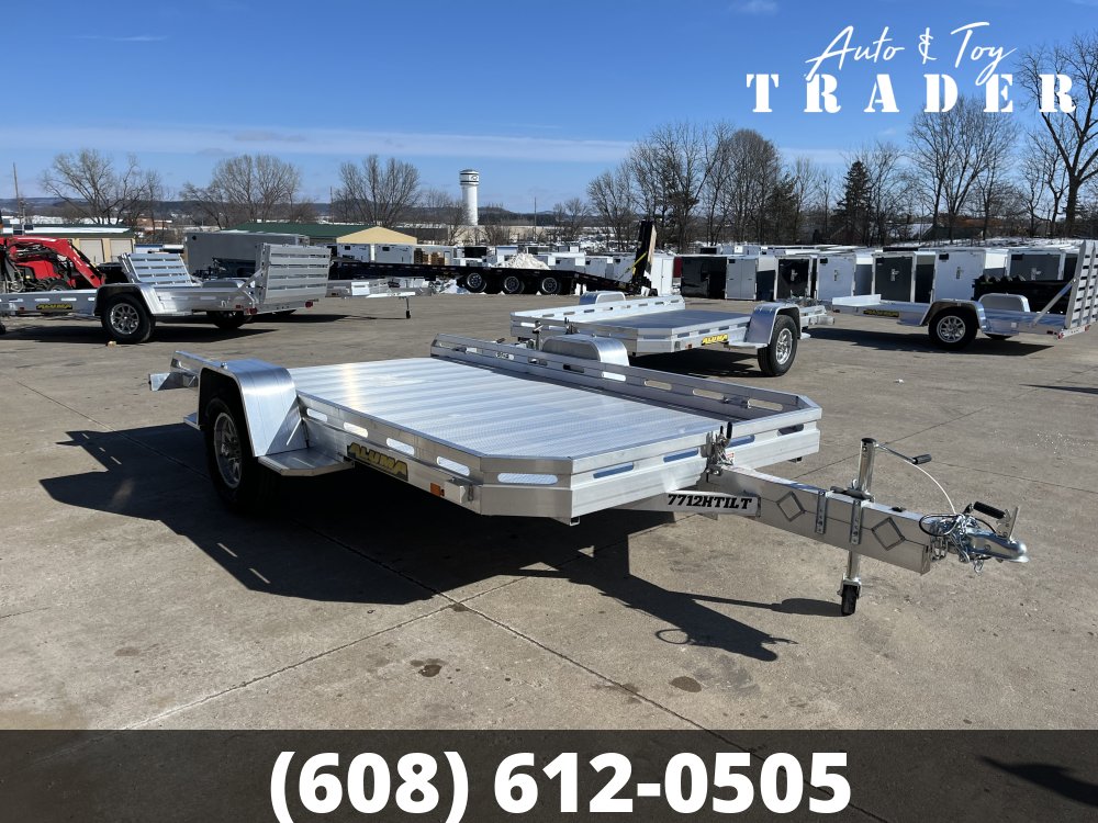 2027 Aluma 7712H Tilt Aluminum Utility Trailer