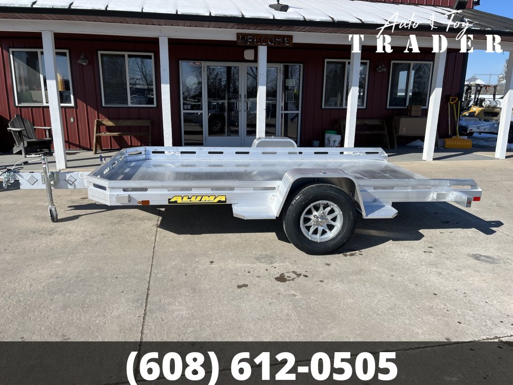 2027 Aluma 7712H Tilt Aluminum Utility Trailer