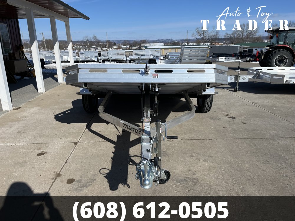 2027 Aluma 7712H Tilt Aluminum Utility Trailer