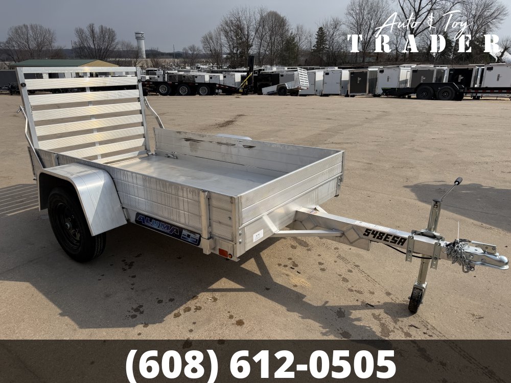 2026 Aluma 548 ESA Aluminum Utility Trailer
