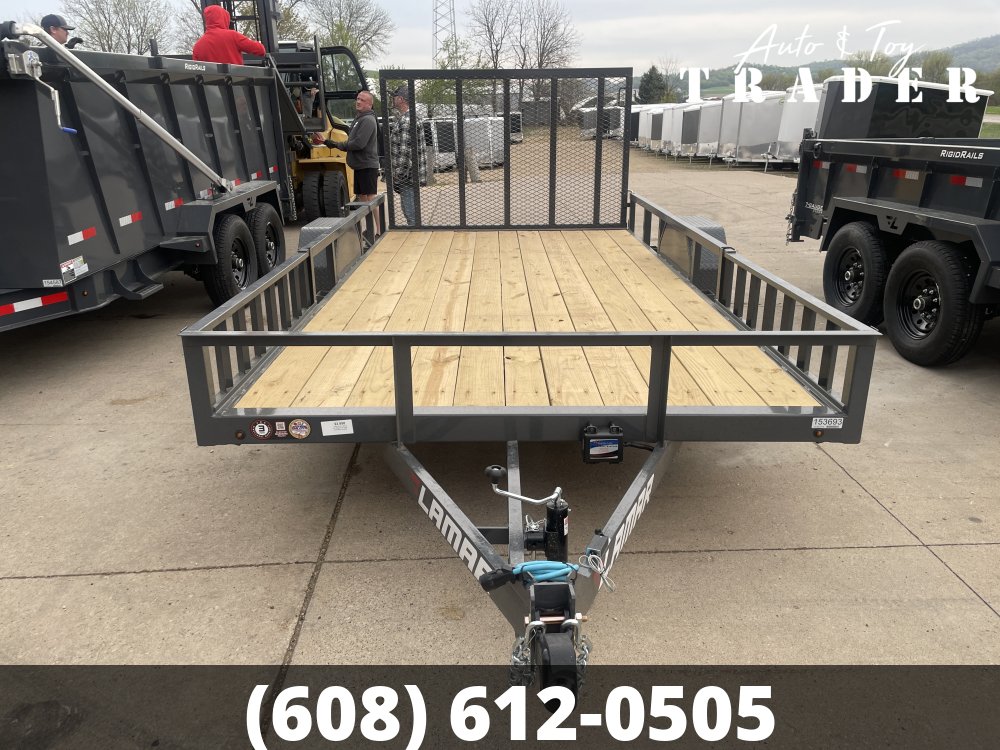 2026 Lamar Trailers 83X14 Utility Trailer