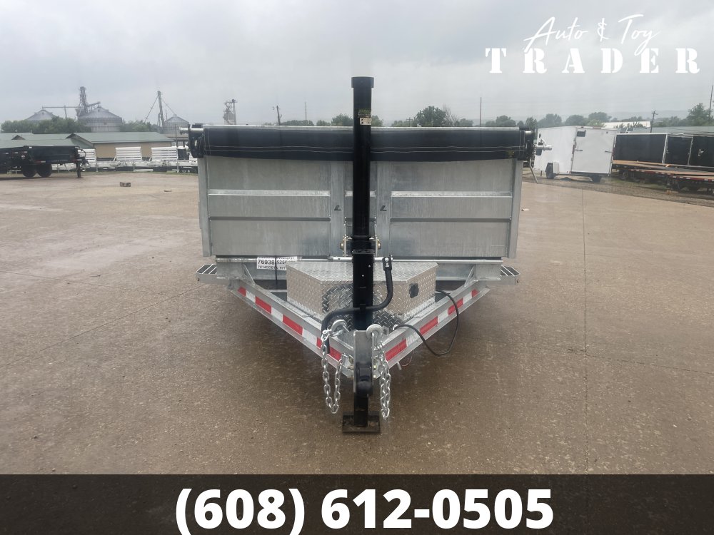 2027 Galvanized Legend 82X14 Dump Box Trailer