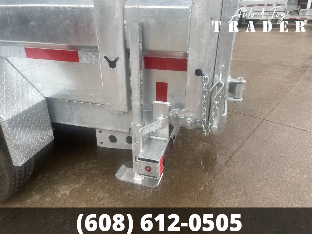 2027 Galvanized Legend 82X14 Dump Box Trailer