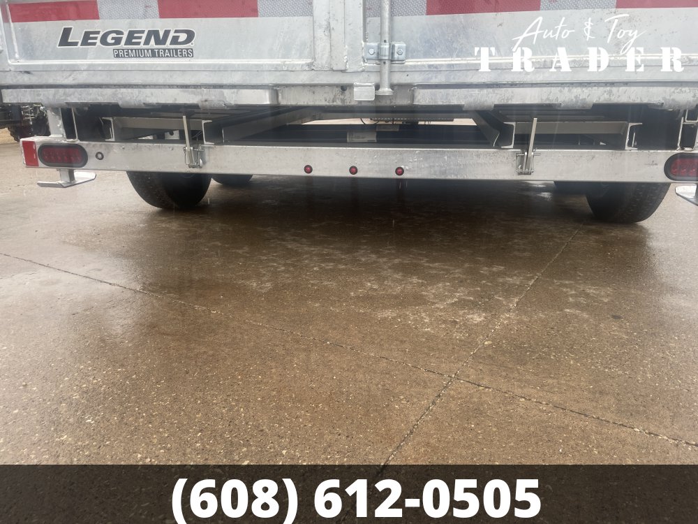 2027 Galvanized Legend 82X14 Dump Box Trailer