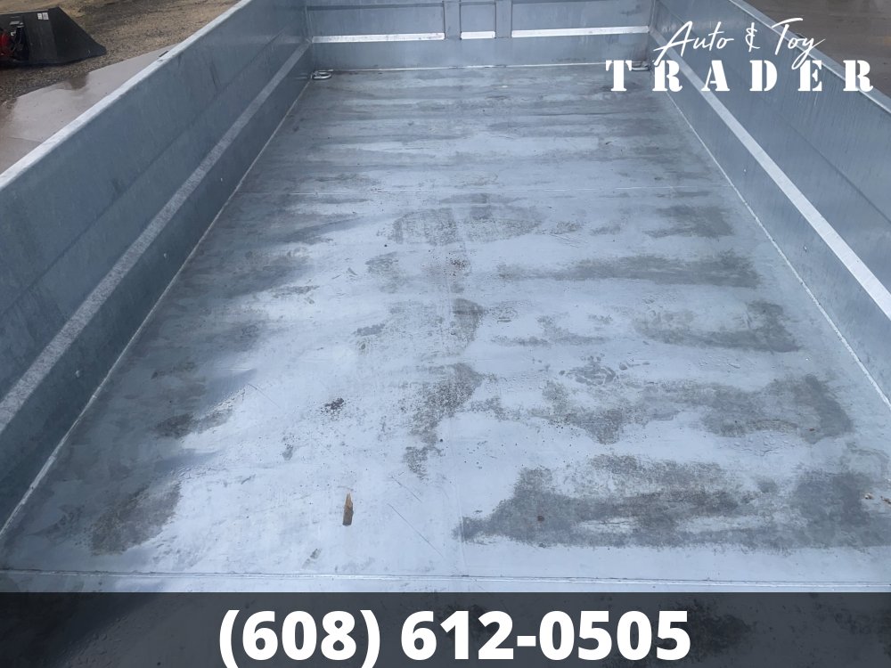 2027 Galvanized Legend 82X14 Dump Box Trailer