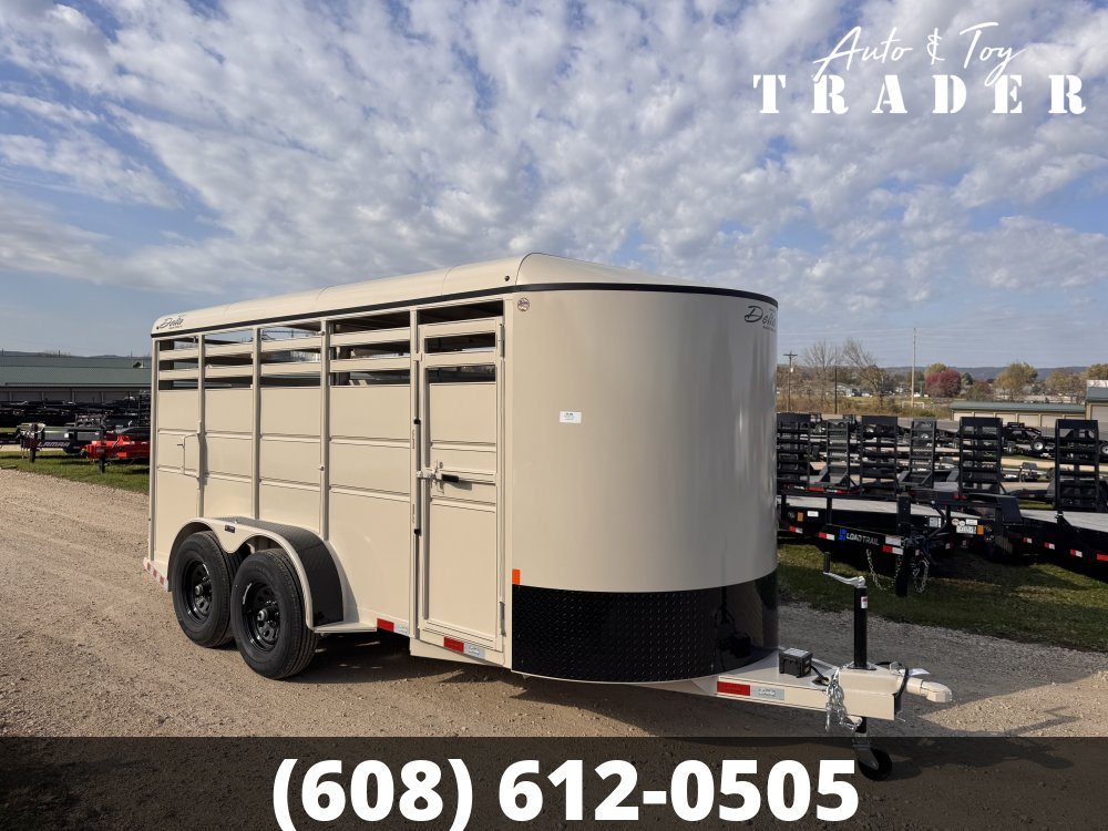 2027 Delta Manufacturing 6X16 Stock Trailer