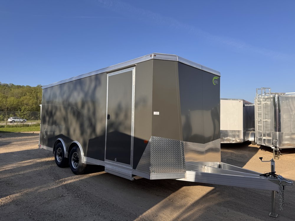 2025 NEO Trailers 8.5X20 NACX Aluminum Cargo/Enclosed Trailer