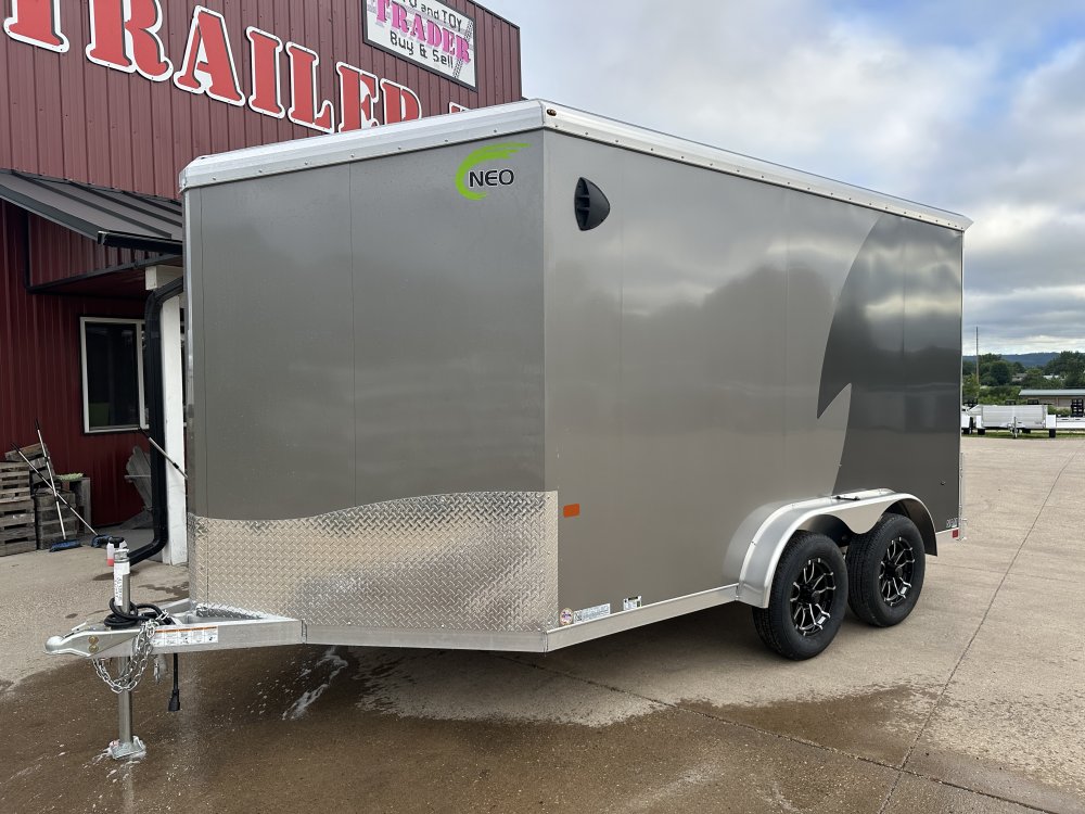 2026 NEO Trailers 7.5X12 Aluminum NAMR Cargo / Enclosed Trailer