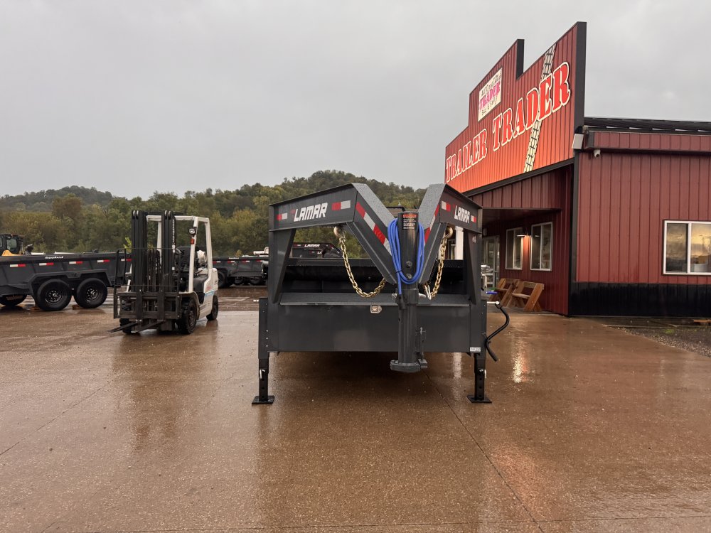 2026 Lamar Trailers 83X16 Gooseneck Dump Trailer