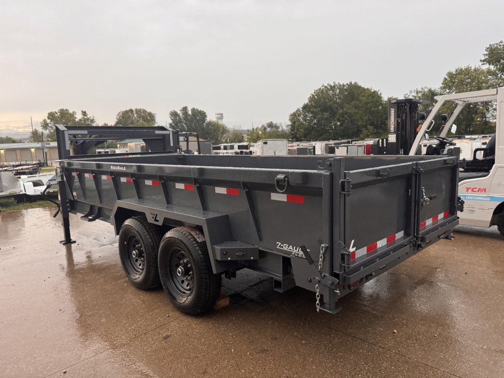 2026 Lamar Trailers 83X16 Gooseneck Dump Trailer