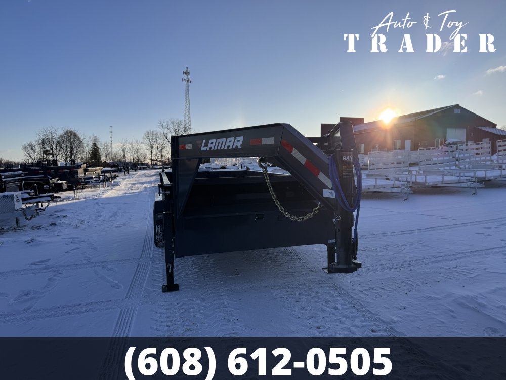 2026 Lamar Trailers 83X14 Gooseneck Dump Trailer