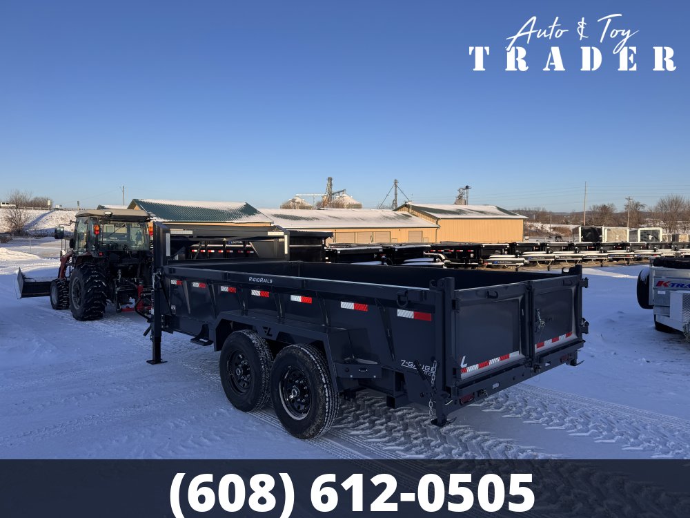 2026 Lamar Trailers 83X14 Gooseneck Dump Trailer