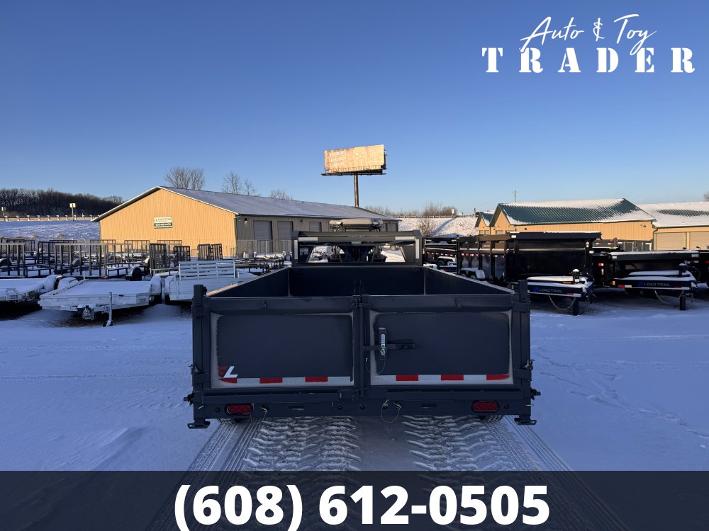 2026 Lamar Trailers 83X14 Gooseneck Dump Trailer