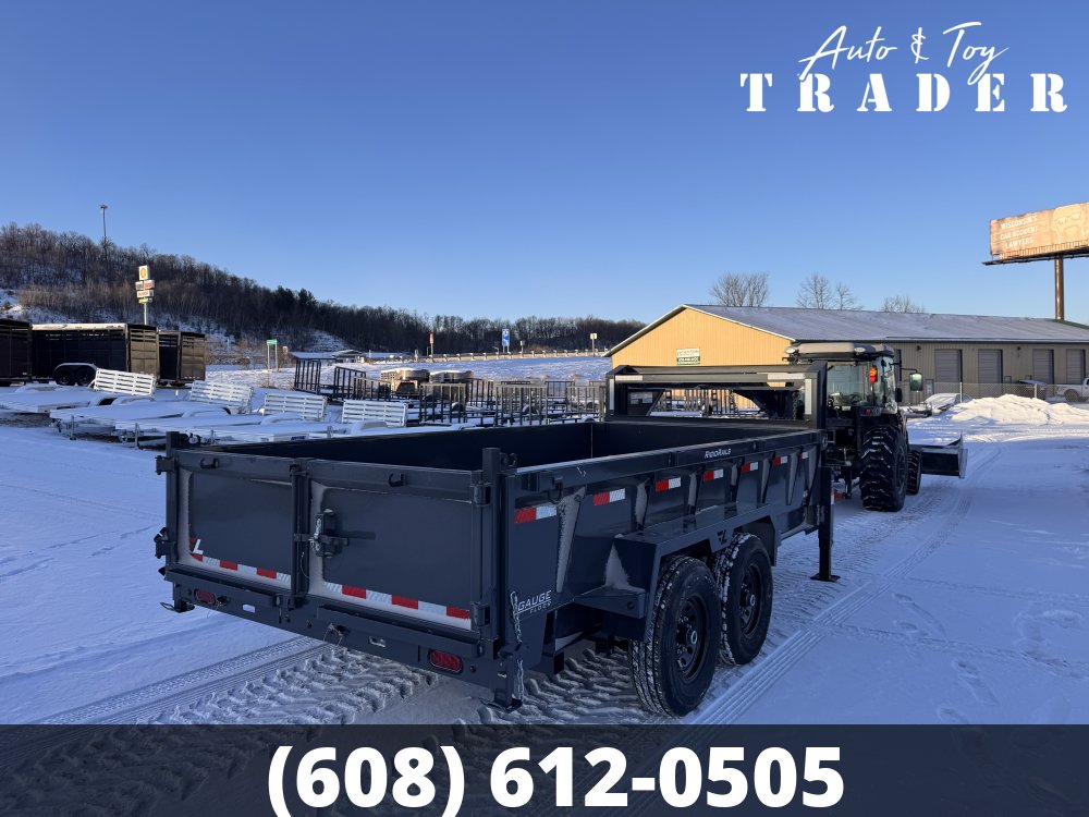 2026 Lamar Trailers 83X14 Gooseneck Dump Trailer