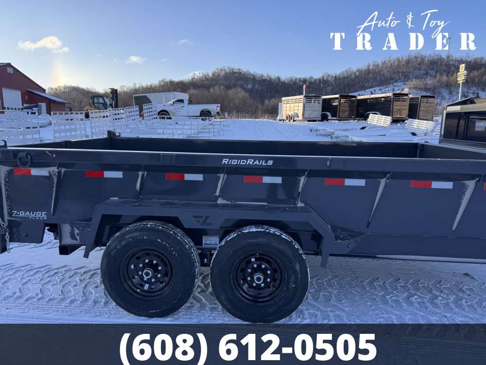 2026 Lamar Trailers 83X14 Gooseneck Dump Trailer