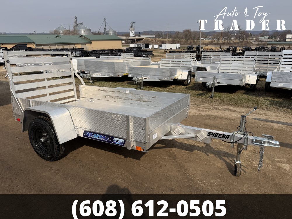 2026 Aluma 548 ESA Aluminum Utility Trailer
