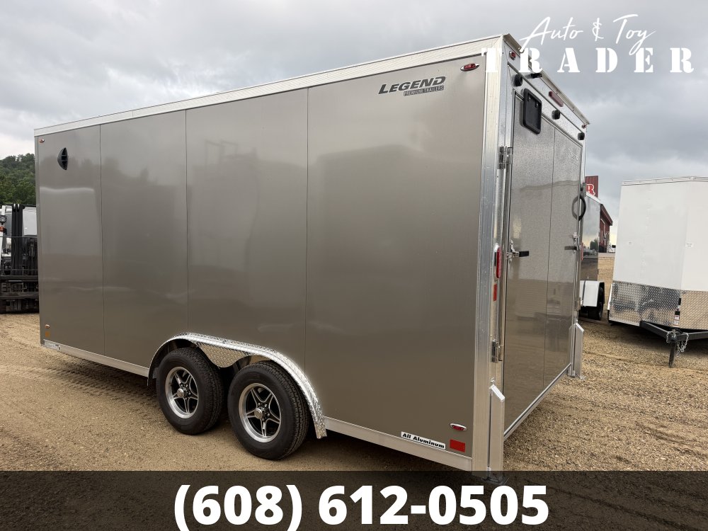 2027 Legend Trailers 8X16 Aluminum FTV Cargo / Enclosed Trailer