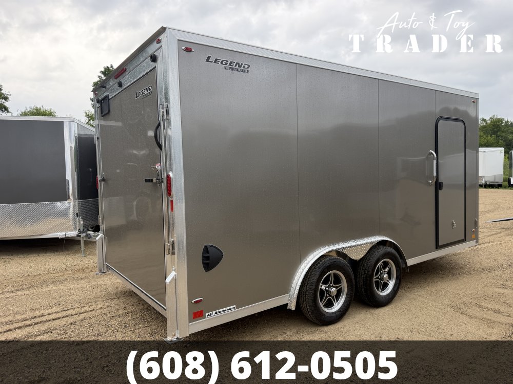 2027 Legend Trailers 8X16 Aluminum FTV Cargo / Enclosed Trailer