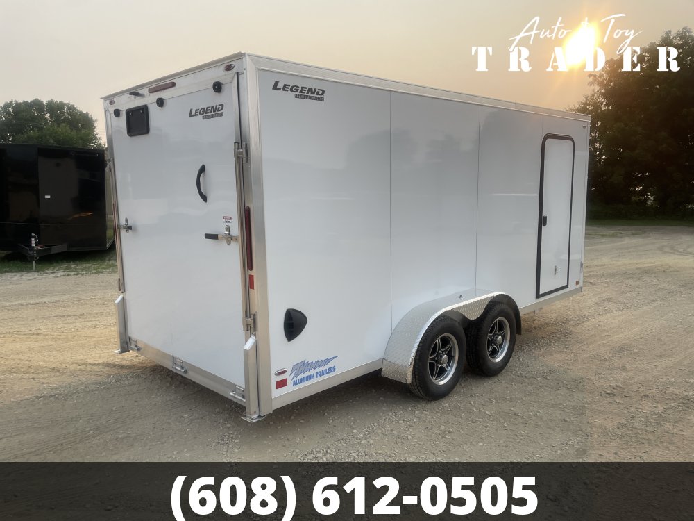 2027 Legend Trailers 7X16 Aluminum Thunder Cargo / Enclosed Trailer