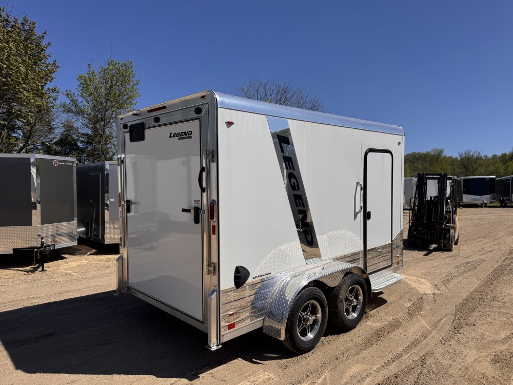2025 Legend Trailers 7X12 Aluminum DVN Cargo / Enclosed Trailer