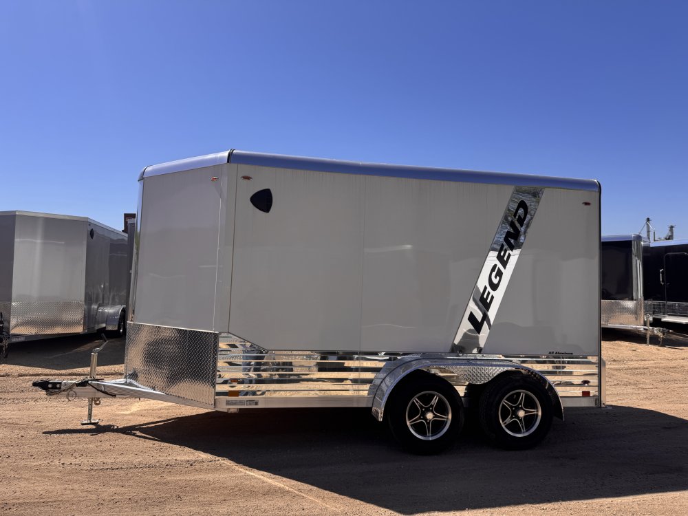 2025 Legend Trailers 7X12 Aluminum DVN Cargo / Enclosed Trailer