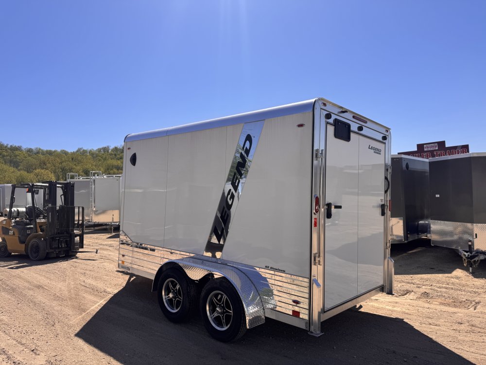 2025 Legend Trailers 7X12 Aluminum DVN Cargo / Enclosed Trailer
