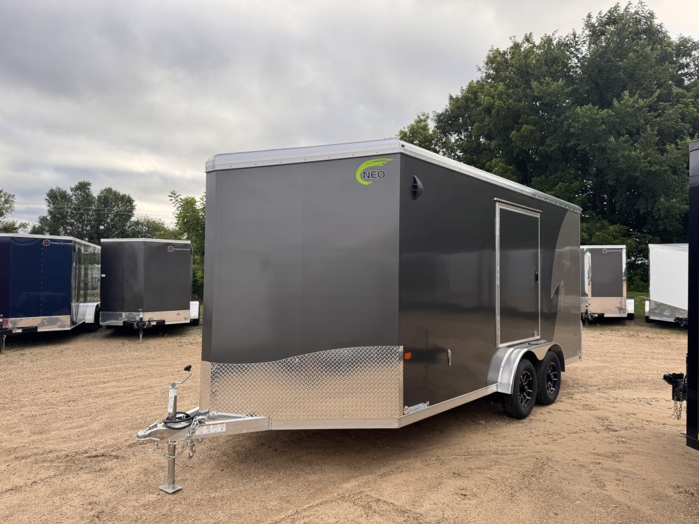 2026 NEO Trailers 7.5X16 Aluminum NAMR Cargo / Enclosed Trailer