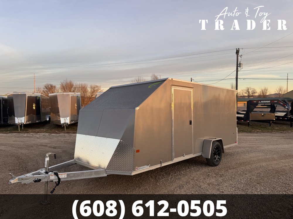 2026 NEO 7X16 NASB Enclosed Snowmobile Trailer