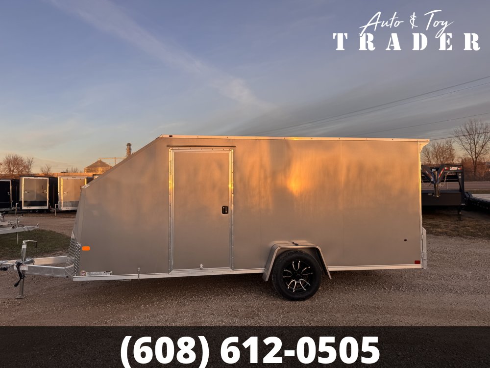 2026 NEO 7X16 NASB Enclosed Snowmobile Trailer