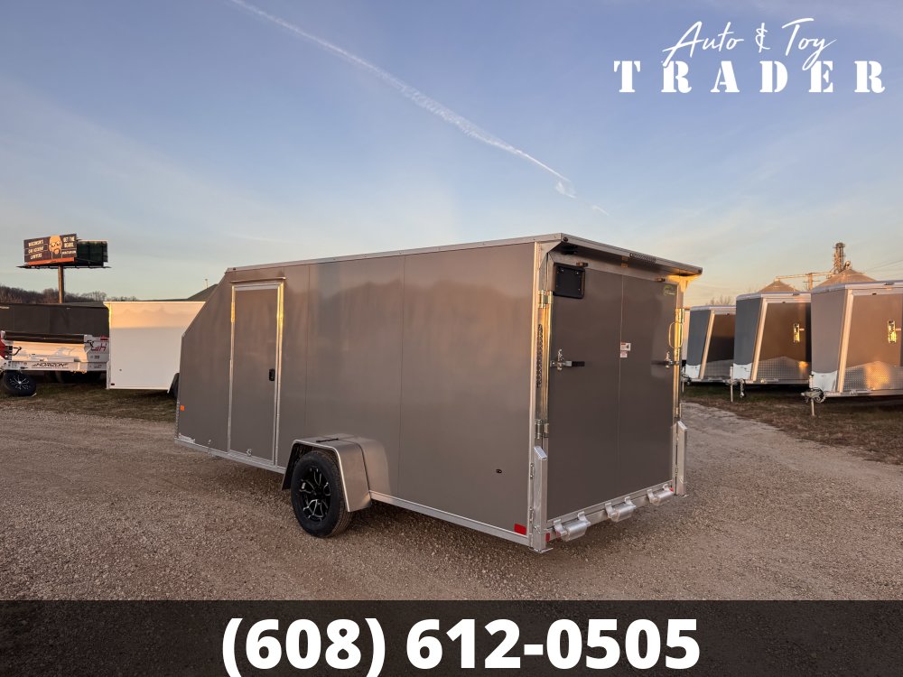 2026 NEO 7X16 NASB Enclosed Snowmobile Trailer