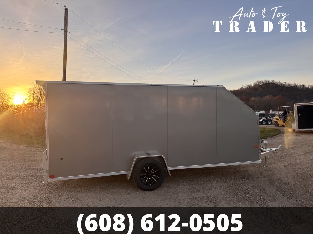 2026 NEO 7X16 NASB Enclosed Snowmobile Trailer