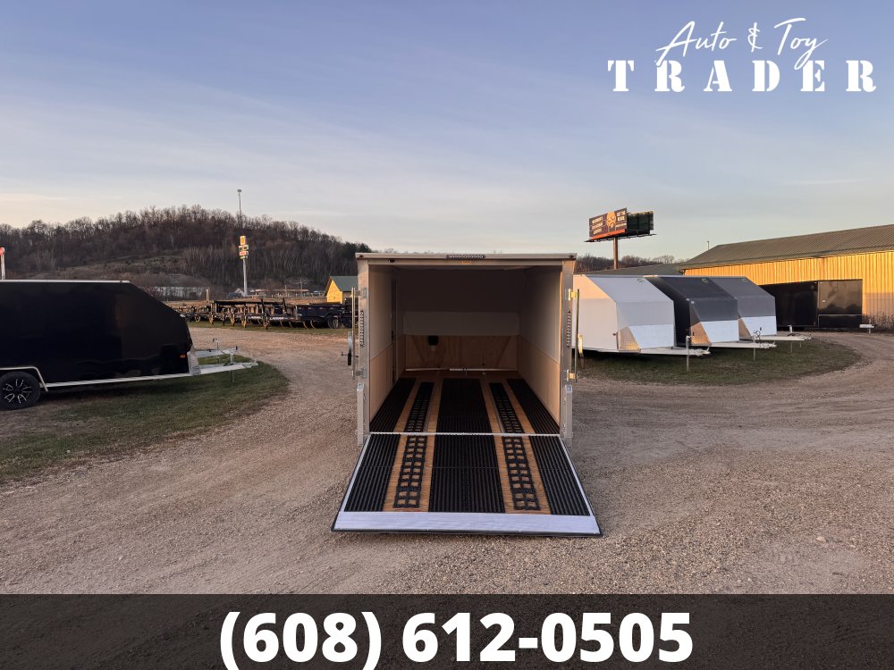 2026 NEO 7X16 NASB Enclosed Snowmobile Trailer