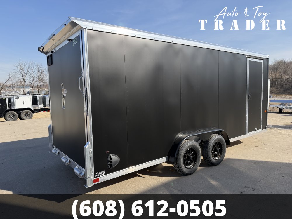 2026 NEO Trailers 7.5X18 Aluminum NAMR Cargo / Enclosed Trailer