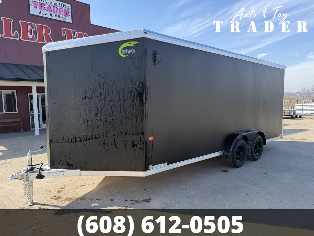 2026 NEO Trailers 7.5X18 Aluminum NAMR Cargo / Enclosed Trailer