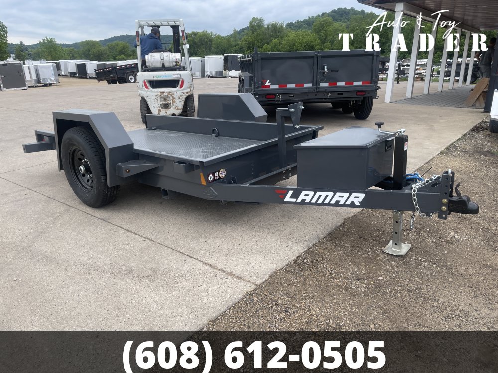 2026 Lamar 59X10 Scissor Hauler Tilt Equipment Trailer