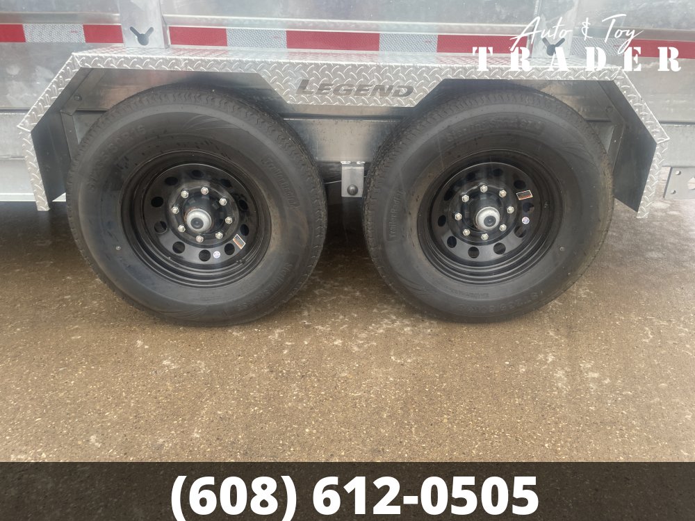 2027 Galvanized Legend 82X14 Dump Box Trailer