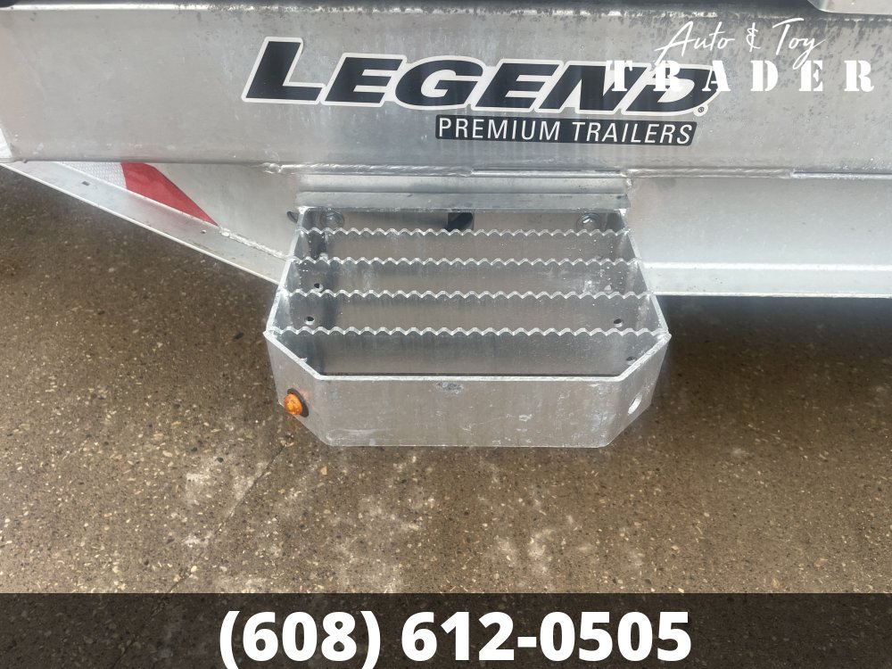 2027 Galvanized Legend 82X14 Dump Box Trailer