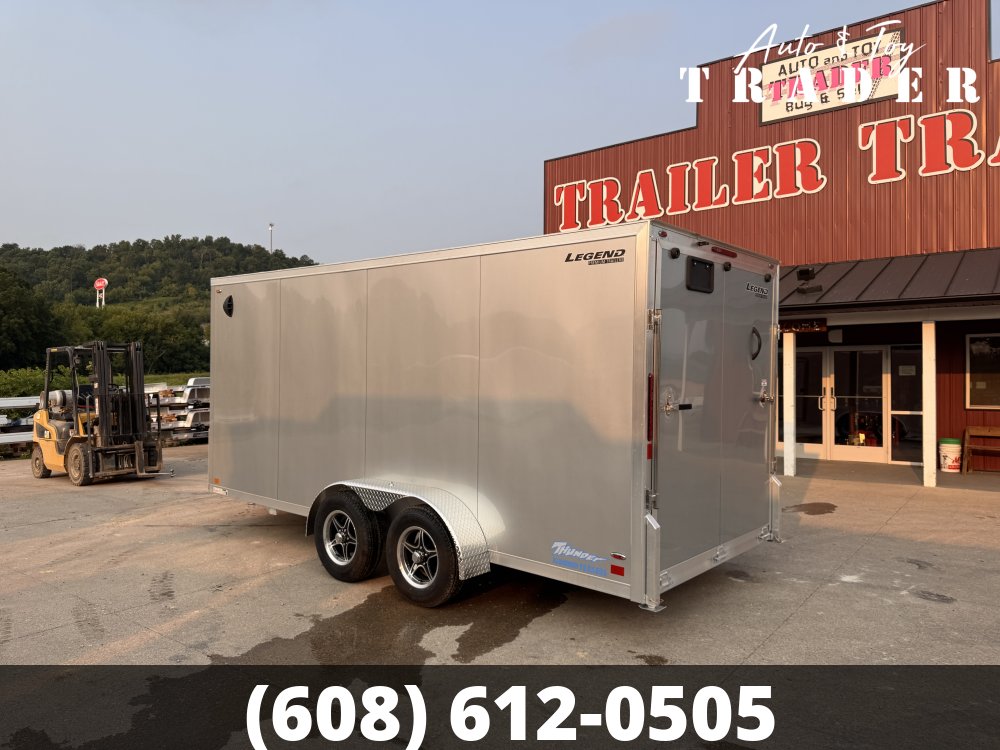 2027 Legend Trailers 7X16 Aluminum Thunder Cargo / Enclosed Trailer