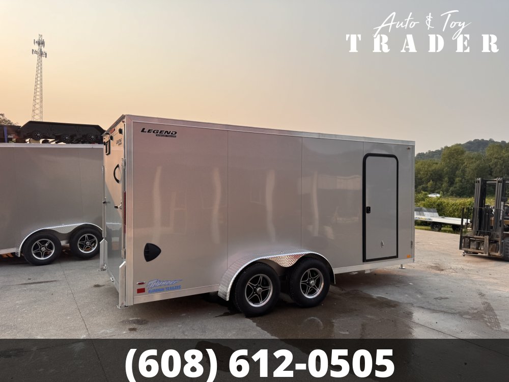 2027 Legend Trailers 7X16 Aluminum Thunder Cargo / Enclosed Trailer