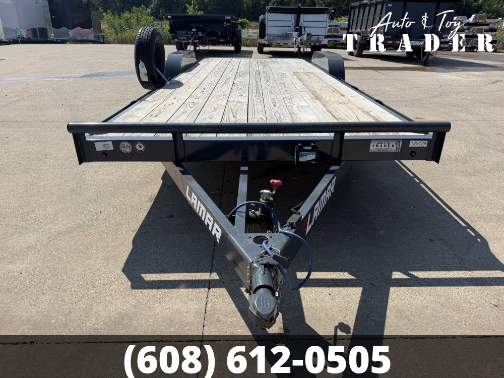 2025 Lamar 83X22 Car Hauler Equipment Trailer