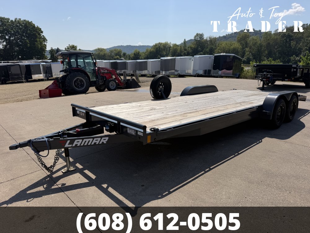 2025 Lamar 83X22 Car Hauler Equipment Trailer