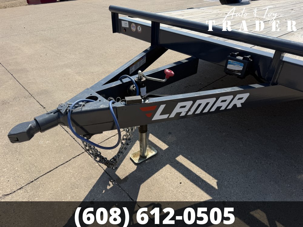 2025 Lamar 83X22 Car Hauler Equipment Trailer