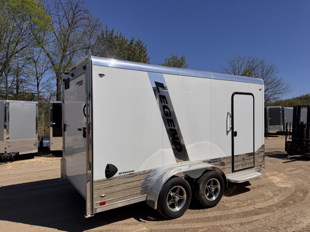 2025 Legend Trailers 7X14 Aluminum DVN Cargo / Enclosed Trailer