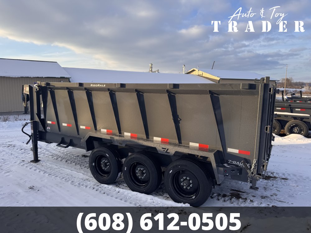 2026 Lamar Trailers 83X16 Gooseneck Dump Trailer