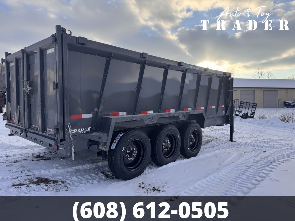 2026 Lamar Trailers 83X16 Gooseneck Dump Trailer